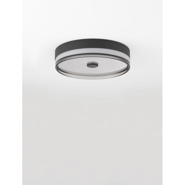 Matēti melna tērauda LED griestu lampa ar regulējamu spilgtumu Helios – Nova Luce-image-2