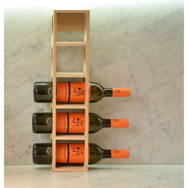 Ozolkoka statīvs 5 vīna pudelēm Wireworks Wine-image-1