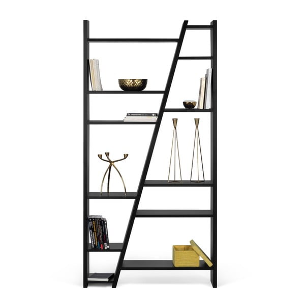 Melns grāmatplaukts TemaHome Delta-image-4