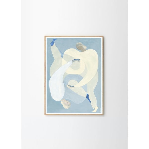 Plakāts 50x70 cm Hold You - Blue – Sofia Lind – The Poster Club-image-4