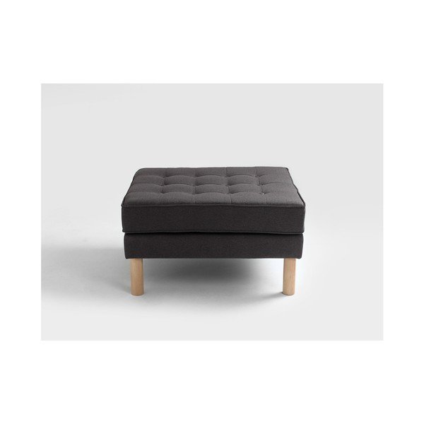 Antracīta pelēks Custom Form Topic Ottoman-image-2