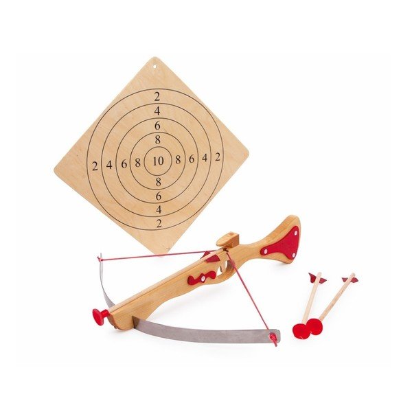 Koka rotaļu arbalets ar mērķi Legler Crossbow