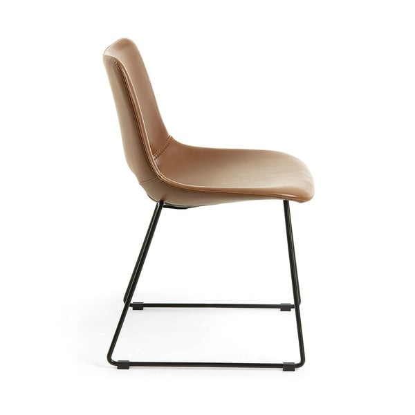 Brūns ēdamistabas krēsls Kave Home Zahara-image-3