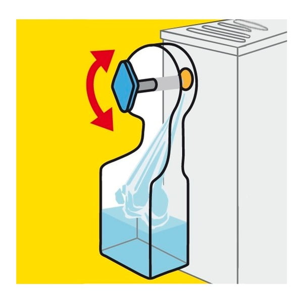 Radiatora ventilācijas uzgrieznis ar rezervuāru Wenko Key-image-1