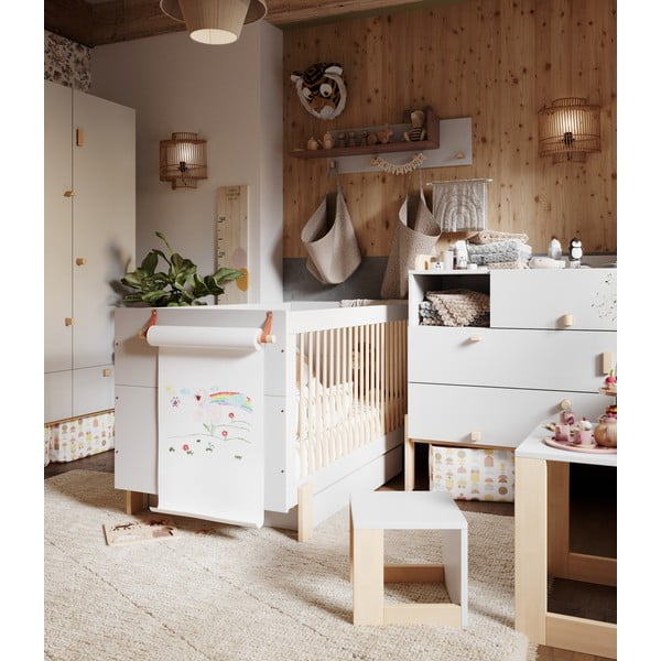 Gaiši pelēks pārtinamais galds Cube – Pinio-image-1