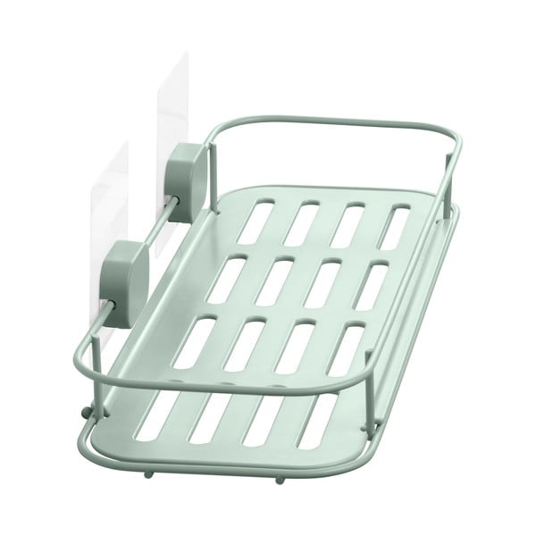 Piparmētru zaļš metāla pašturošs vannas istabas plaukts Grena – Compactor-image-4