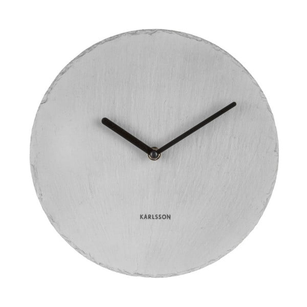 Karlsson Slate Grey sienas pulkstenis, ⌀ 25 cm