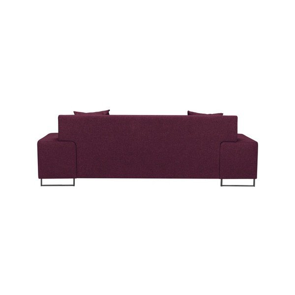 Violets dīvāns ar melnām kājām Cosmopolitan Design Orlando, 220 cm-image-4