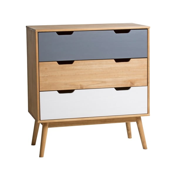 Masīvkoka priedes kumode Marckeric Cusco, platums 80 cm-image-3