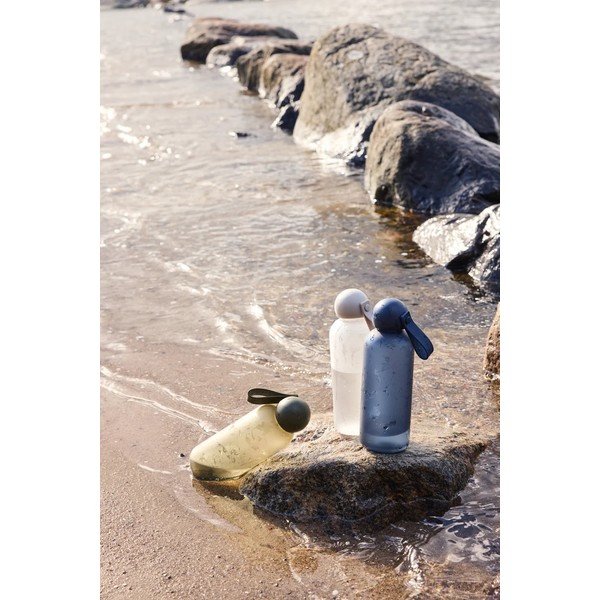 Zaļa pārstrādātas plastmasas pudele ceļojumiem 650 ml Tom – Sagaform-image-1