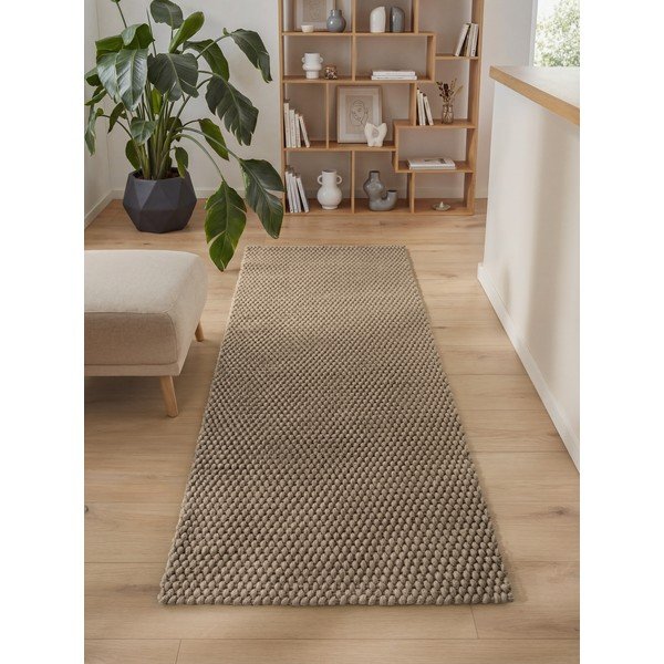 Bēšs iekštelpu un āra celiņa paklājs 80x250 cm Southwark – Ted Baker-image-1