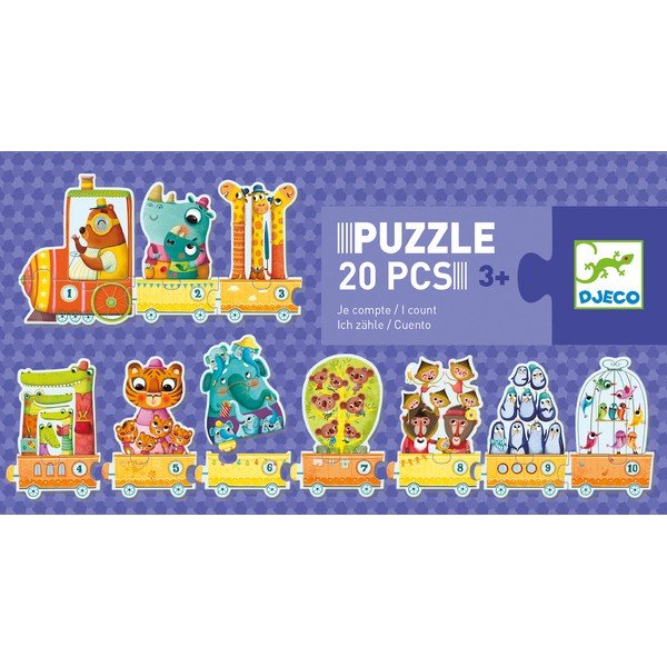 Bērnu puzle Djeco Trio Counter-image-1