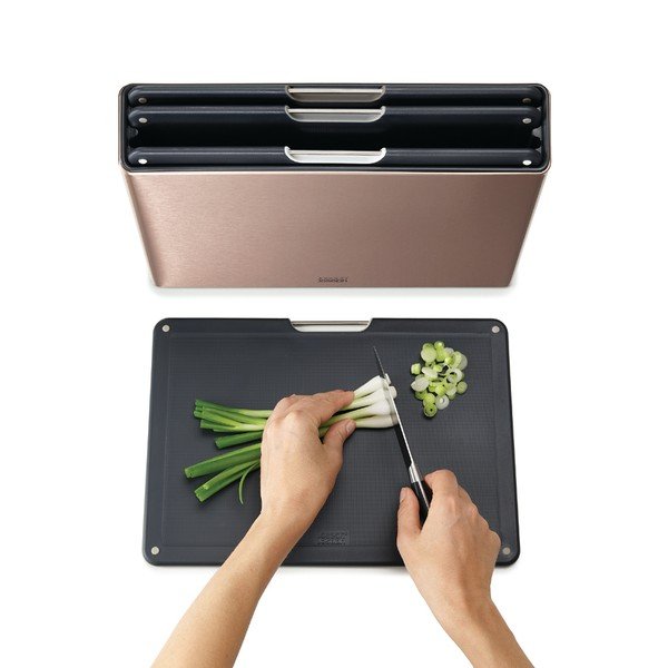 Griešanas dēlīši (4 gab.) ar statīvu 7x35,5 cm Folio – Joseph Joseph-image-4