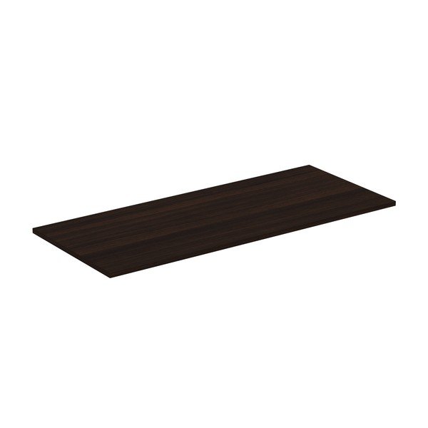 Tumši brūna vannasistabas letes virsma ar ozolkoka imitāciju 120x51 cm i.Life B – Ideal Standard-image-1