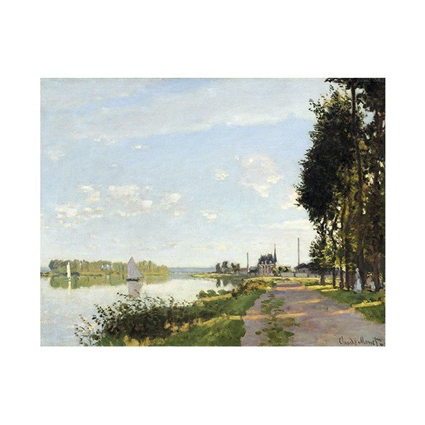 Klods Monē - Argenteil, 70x55 cm