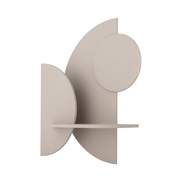 Krēmkrāsas sienas plaukts 44 cm Leonard – Bloomingville-image-4
