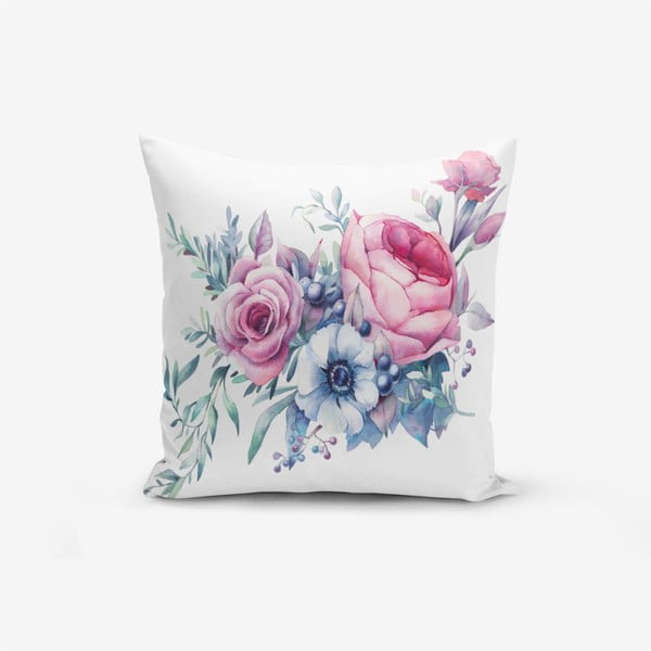 Spilvendrāna Minimalist Cushion Covers Liandnse Special Design Flower, 45 x 45 cm