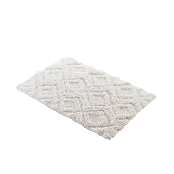 Balts vannas istabas paklājiņš 50x80 cm Ikatis – douceur d'intérieur-image-4