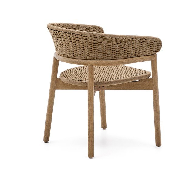 Dabīga toņa masīvkoka dārza krēsls Arinella – Kave Home-image-4