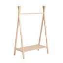 Dabīga toņa dižskābarža masīvkoka bērnu drēbju pakaramais 99x148 cm Maralis – Kave Home