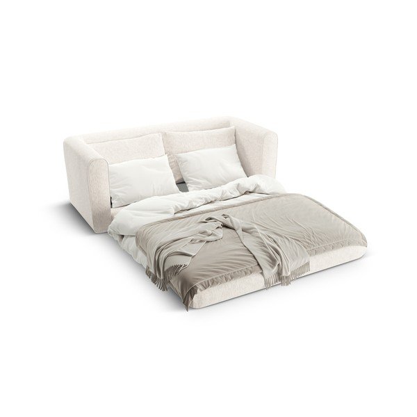 Balts salokāms dīvāns 158 cm Lido – Micadoni -image-3