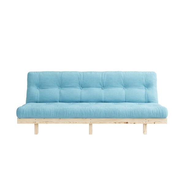 Izvelkamais dīvāns Karup Design Lean Raw Light Blue
