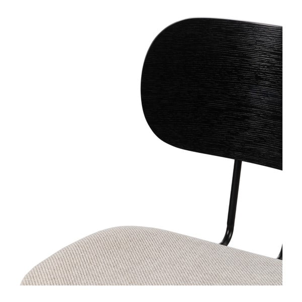 Balti/melni pusdienu krēsli (4 gab.) Cleo – Ixia-image-4