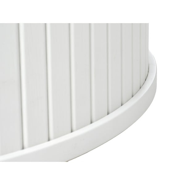 Balts apaļš žurnālgaldiņš Nola – Unique Furniture-image-2