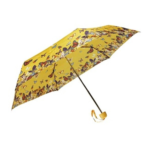 Dzeltens saliekams lietussargs Papjaune, ⌀ 96 cm