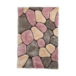 Pelēki rozā paklājs Think Rugs Noble House Rock, 120 x 170 cm