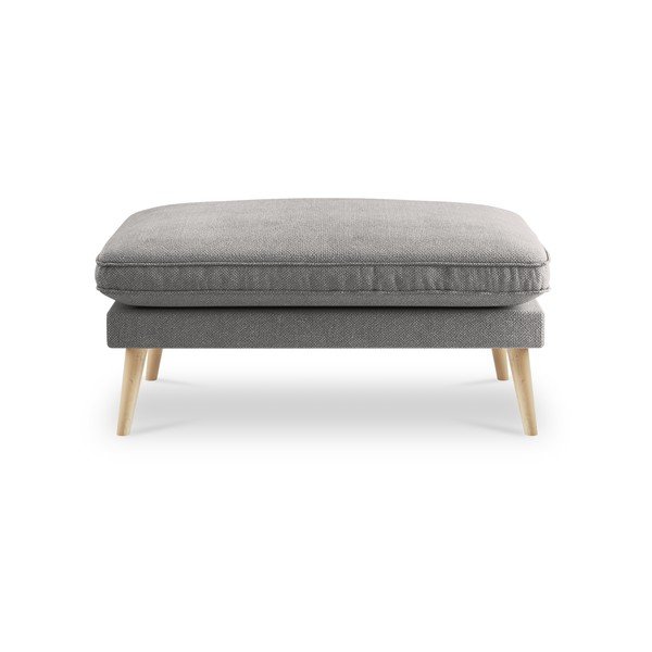 Pelēks kāju soliņš Kooko Home Lento