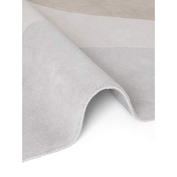 Bēšs ar rokām darināts vilnas paklājs 160x230 cm Hackney Clarissa – Ted Baker-image-4