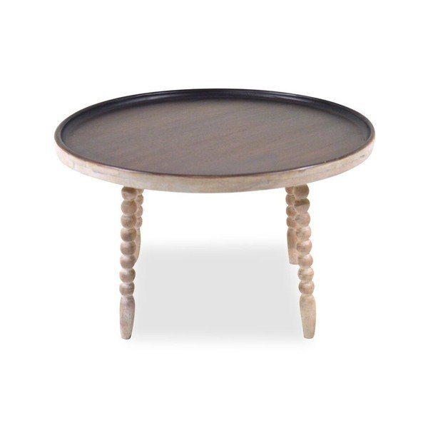Žurnālgaldiņš no mango koka Støraa Knoxville, Ø 60 cm-image-1