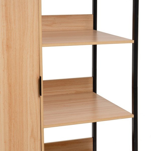 Dabīga toņa atvērta tipa drēbju skapis 100x190x48 cm Armarios – Casa Selección-image-4