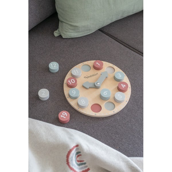 Koka reljefa puzle Clock – Kindsgut-image-1