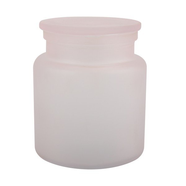 Gaiši rozā stikla vannas istabas organizators vates plāksnītēm Yoko – Spirella