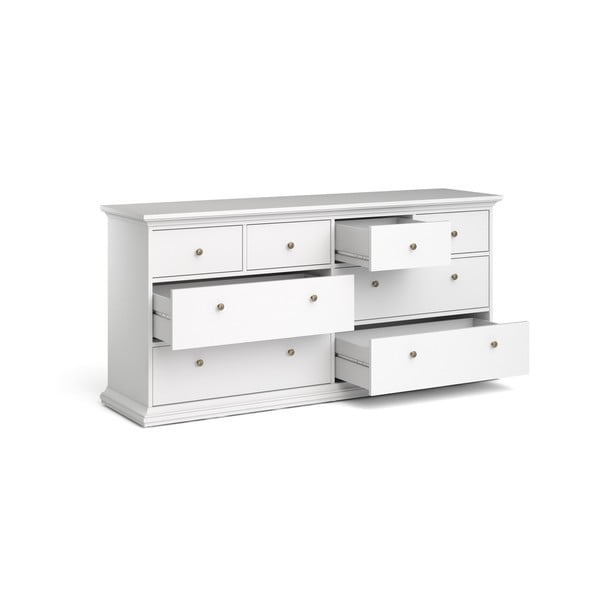 Balta zema kumode 183x87 cm Paris – Tvilum-image-3