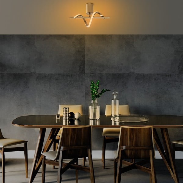 Zelta krāsas LED griestu lampa 7x41 cm Likma – Opviq lights-image-2