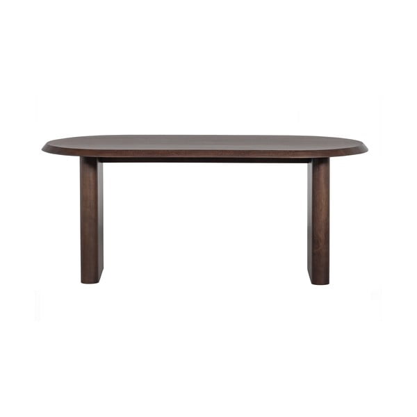 Ēdamgalds ar riekstkoka imitāciju 90x180 cm Ellips – vtwonen-image-1