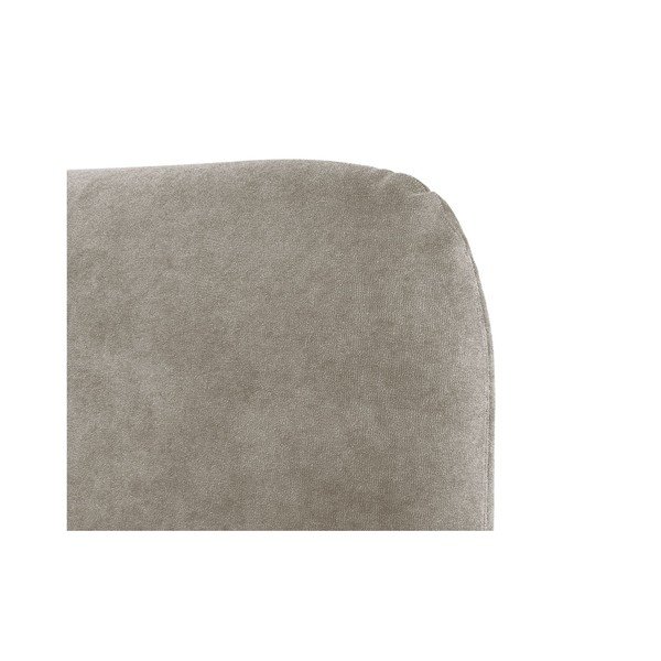 Bēša polsterēta divvietīga gulta ar redelēm 180x200 cm Vera – Micadoni -image-4