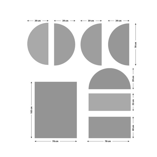 Sienas uzlīme 120x250 cm Amazonian Arches – Ambiance-image-4