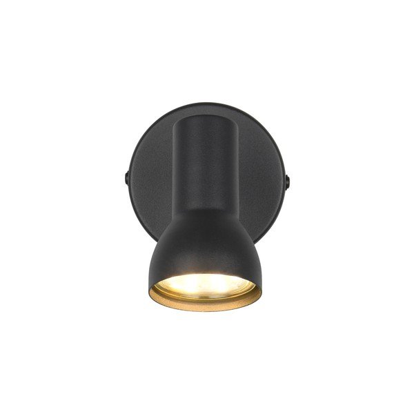 Melna prožektora tipa lampa ø 8 cm Cantar – Reality-image-3