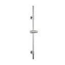 Sienas dušas stienis no nerūsējošā tērauda spīdīgā sudraba krāsā 66 cm Basic – Wenko