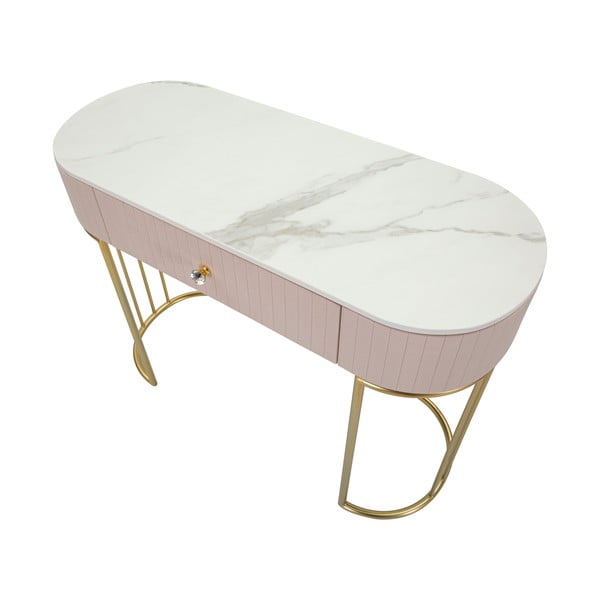 Rozā konsoles galds 100x40 cm Montpellier – Mauro Ferretti-image-4