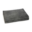 Tumši pelēks matracis suņiem 90x60 cm Dog Fantasy Stripe – Plaček Pet Products
