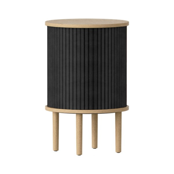 Ozola masīvkoka apaļš sānu galdiņš ø 38 cm Audacious – UMAGE-image-3