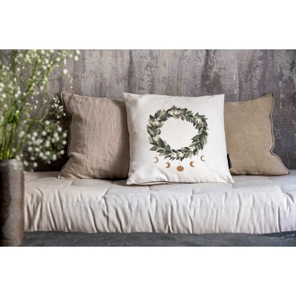 Spilvendrāna ar Ziemassvētku motīvu 45x45 cm Festive Wreath – Butter Kings-image-1