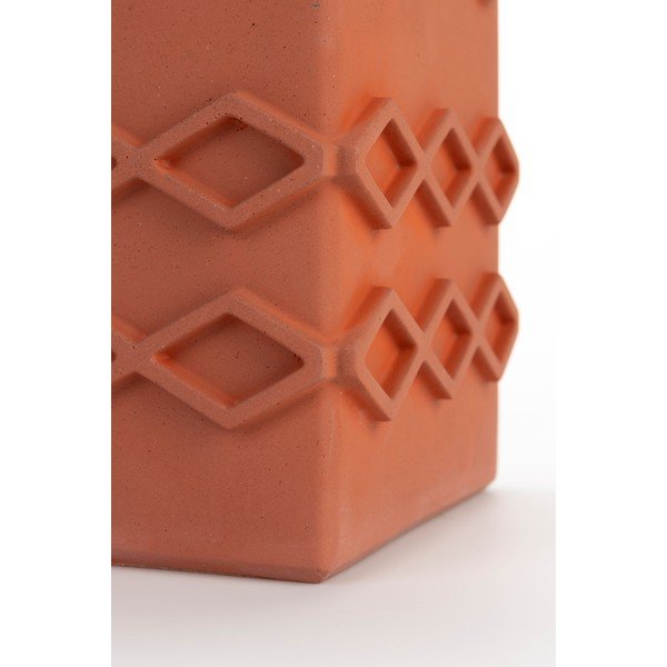 Oranža betona vāze Graphic – Zuiver-image-4