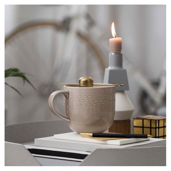 Bēša porcelāna krūze Villeroy & Boch Like It's my moment, 500 ml-image-3