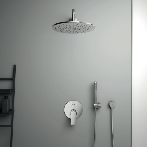 Spīdīgas sudraba krāsas jaucējkrāns vannai/iebūvēts Connect Air – Ideal Standard-image-3